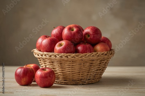 Close-up of a straw basket ...