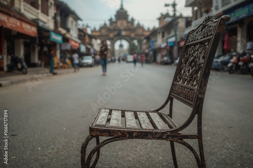 An elongated seat crafted f...
