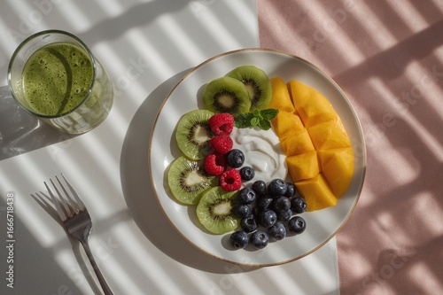 Healthy vegan breakfast smo...