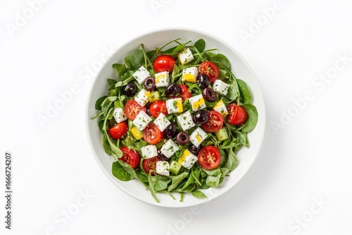 A bowl of fresh salad again...