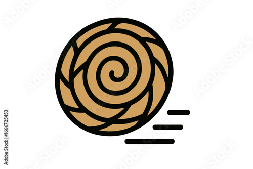 Vector Illustration of Tumbleweed