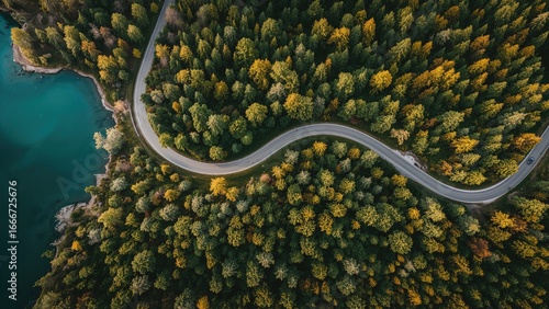 Bird's-eye perspective of a...