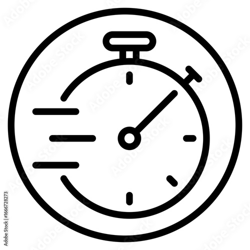 timer line icon Free Download timer line icon - GFXLoad