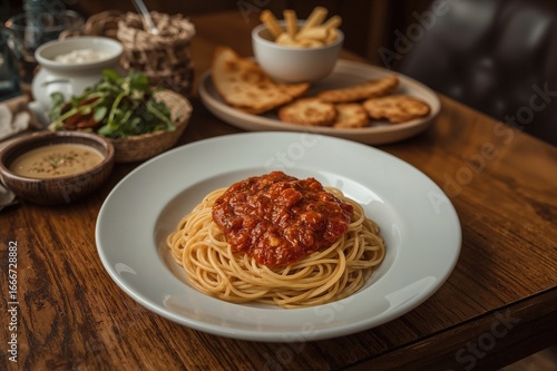 I enjoy having pasta topped...