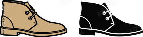 Find best desert boots for men stylish leather shoes for fall winter