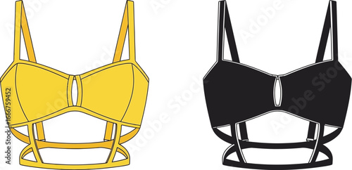 Shop stylish cut out bralette top for women fashion online sale now