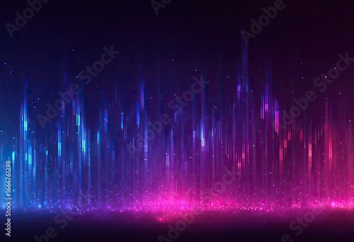 Wallpaper Mural Abstract digital cityscape (1) Torontodigital.ca