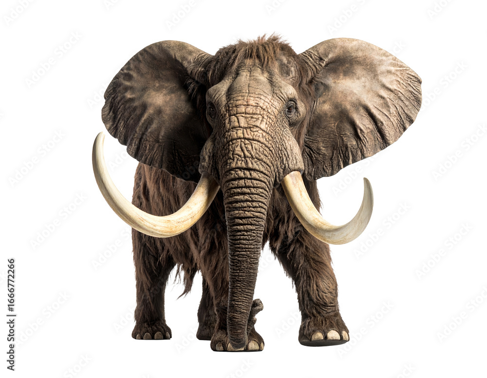 Obraz premium Elephant isolated a transparent background.