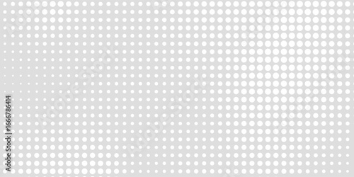 Set of halftone dots gradient pattern texture isolated on white background. Straight dotted spots using halftone circle dot raster texture. Vector blot half tone collection modern arts dotted