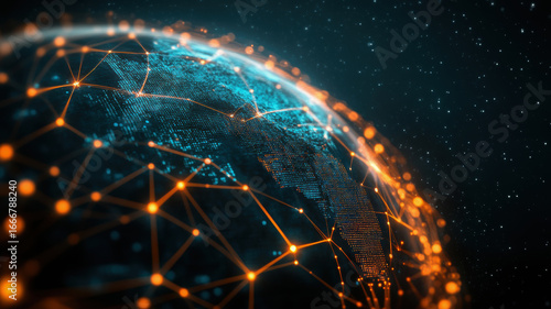 Digital transformation in supply chain management enhances connectivity and efficiency across global networks
