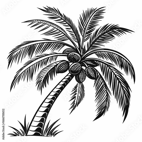 palm tree silhouette