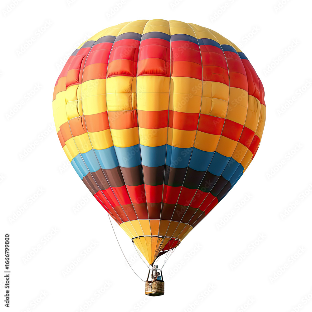 Naklejka premium Colorful hot air balloon (2)