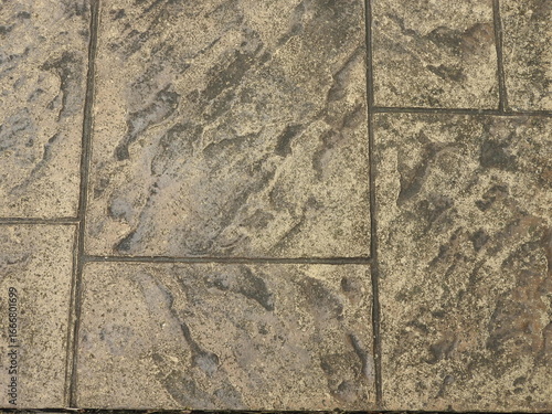 Slika na platnu stamped concrete floor pattern texture brown