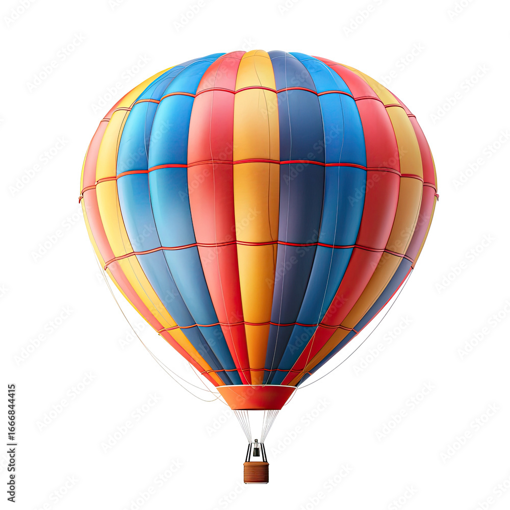 Fototapeta premium Colorful hot air balloon (4)