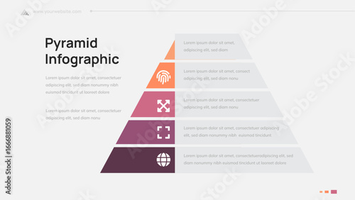 Business Pyramid Infographic