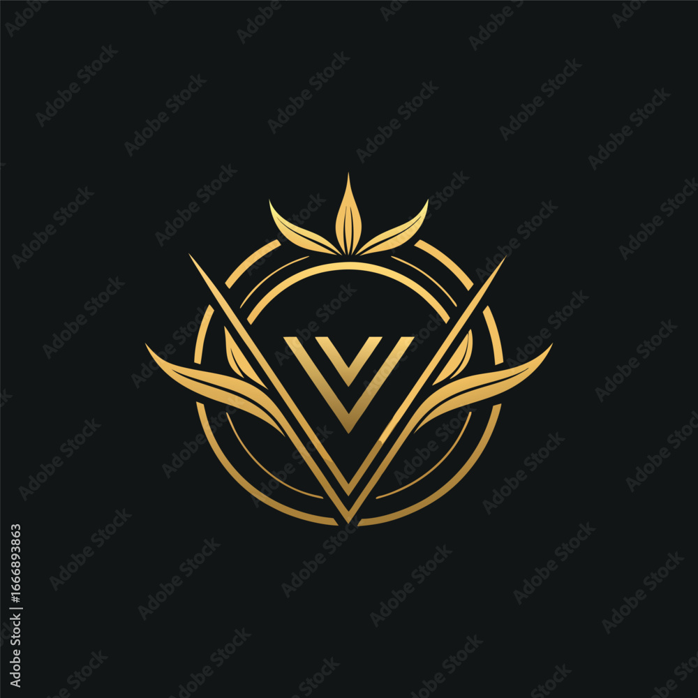 luxury abstract logo design. luxury abstract logo design.