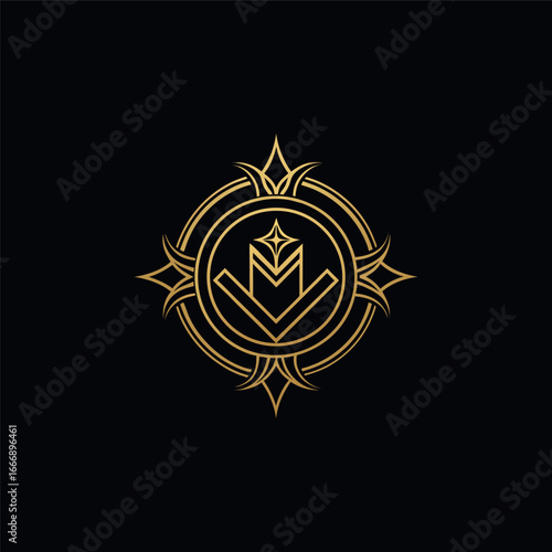 luxury abstract logo design.