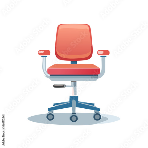 Modern Office Chair with Ergonomic Design and Adjustable Features for Workplace Comfort and Productivity