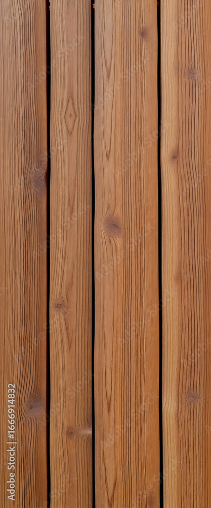 Fototapeta premium Dark Brown Vertical Wood Texture