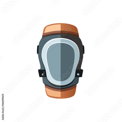 Isolated Knee Pad for Skateboarding Inline Skating Protective Gear Equipment