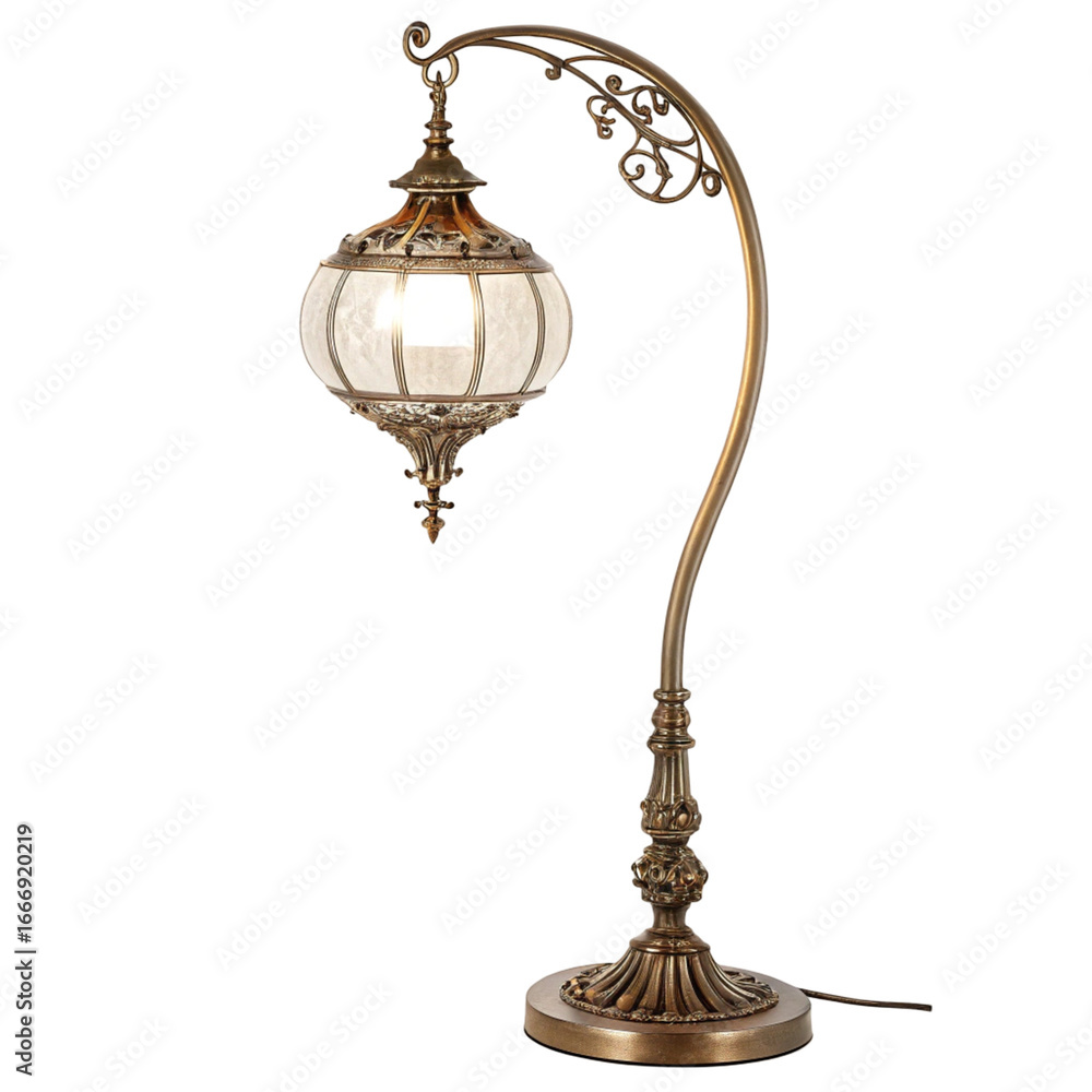 Fototapeta premium Arc Lamp isolated on transparent background
