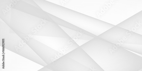 3d style black and white abstract background on white
