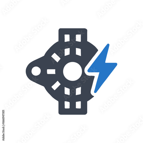 Photography Alternator Dynamo Energy Icon