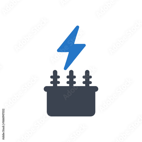 Power Transformer Energy Icon