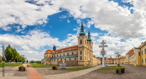 Velehrad pilgrimage site, Basilica of Saints Cyril and Methodius, Uherske Hradiste, Czech republic