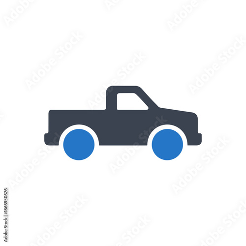 Light Duty Pickup Truck Icon
