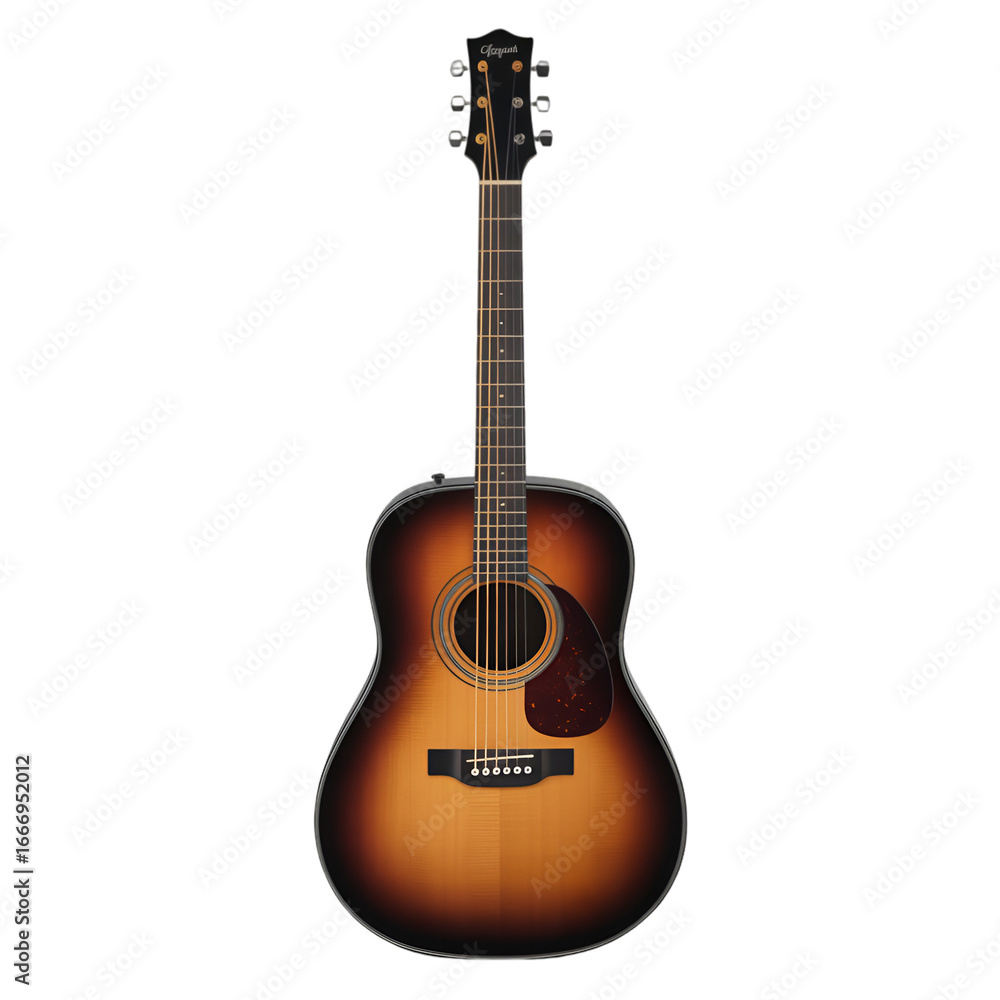 Obraz premium guitar isolated on white