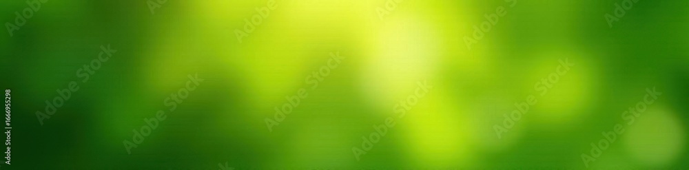 Obraz premium Subtle green blur, sunlit bokeh, tranquil scene, plant, peaceful