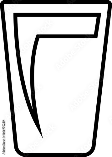 Drinkware icon glass cup mug wine goblet beer collection in line style, black silhouette group, bar utensil bundle, beverage container pack, drink synonym vector