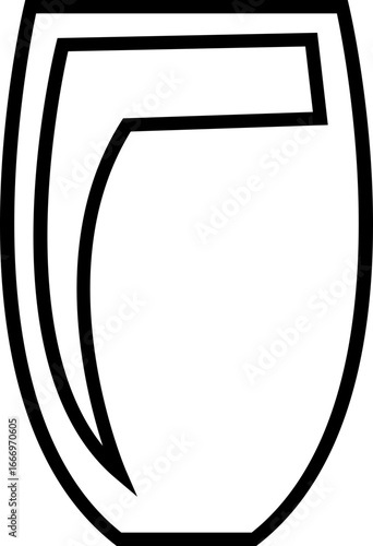 Drinkware icon glass cup mug wine goblet beer collection in line style, black silhouette group, bar utensil bundle, beverage container pack, drink synonym vector