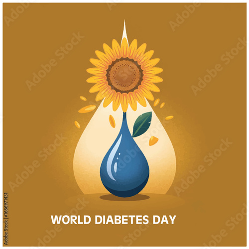 Raises global awareness about diabetes prevention treatment care education support healthy living