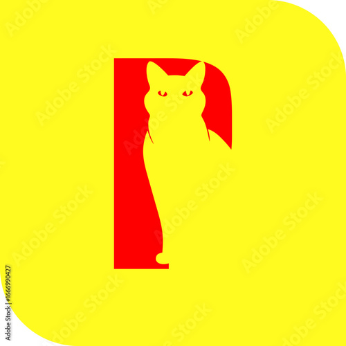 CAT SET LOGO DESIGN VECTOR