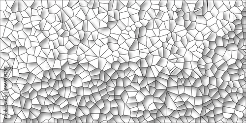 Seamless pattern with 3d shapes vector Vintage Illustration. Seamless pattern with 3d shapes vector Vintage Illustration. White abstract broken glass geometric retro tiles seamless patter .