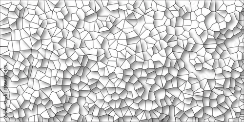 Seamless pattern with 3d shapes vector Vintage Illustration. Seamless pattern with 3d shapes vector Vintage Illustration. White abstract broken glass geometric retro tiles seamless patter .