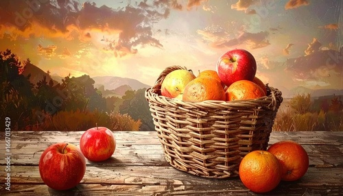 basket, fruit, apple, food, apples, crate of fruit, crate of apples, red, healthy, ripe, isolated, fresh, autumn, organic, white, sweet, vegetarian, delicious, harvest, wicker, juicy, nature, diet, co