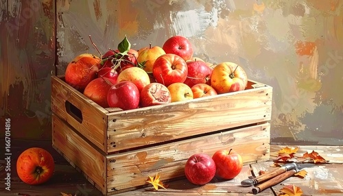 basket, fruit, apple, food, apples, crate of fruit, crate of apples, red, healthy, ripe, isolated, fresh, autumn, organic, white, sweet, vegetarian, delicious, harvest, wicker, juicy, nature, diet, co