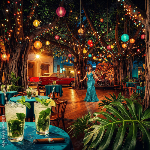 Havana Nights: A Cuban Garden Party
