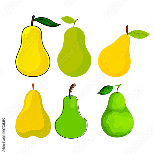 Large collection of fruit and vegetable vector icons. Set includes exotic tropical fruits, citrus, and vegetables like durian, papaya, onion, and pumpkin for healthy food and grocery designs.