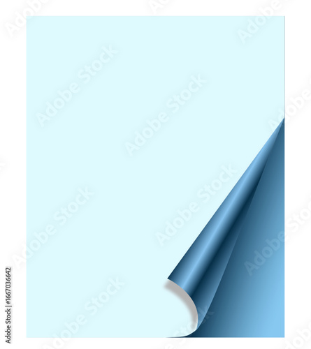 Page curl effect