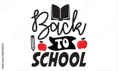  Back to school t shirt design, EPS File  