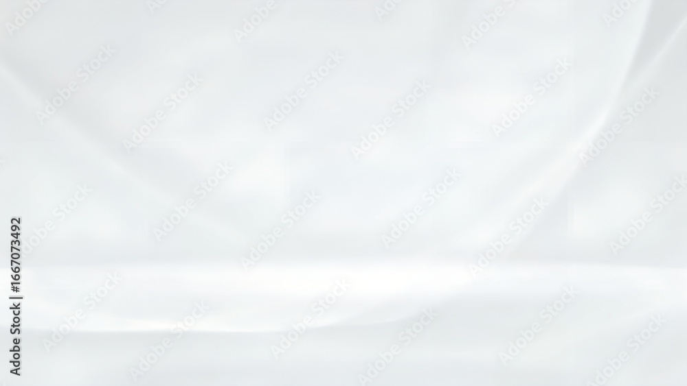 Obraz premium Smooth White Fabric Texture Minimalist Background