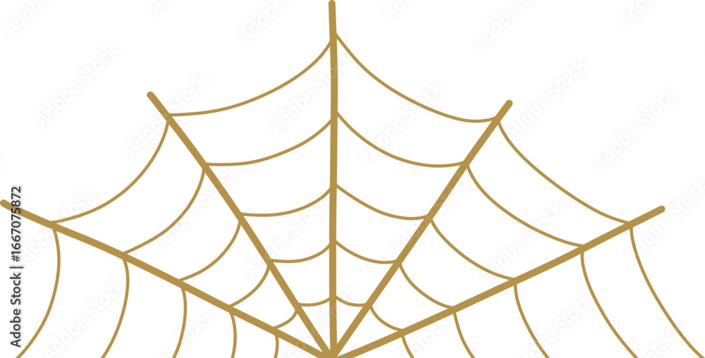 Obraz premium Spiderweb Graphic Design Element