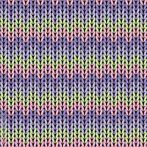 Knitted background pattern wallpaper knitting decorative print handmade textile knitting handiwork	