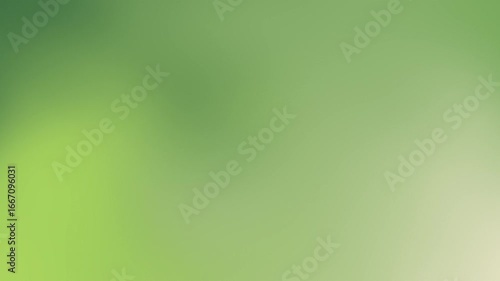 Serene green natural gradient bokeh background for fresh, organic, and eco-friendly themes with soft ambient light and gentle transitions creating a peaceful atmosphere. Stock footage