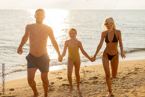 Family enjoys a joyful day ...