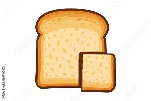 A loaf of bread that has been sliced is ideal for making sandwiches, toast, or for use in various baking recipes in a home environment
